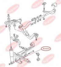 Втулка переднего амортизатора VW T4 91-03 (d=14mm)