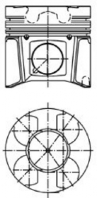 Поршня 2.5dTi dCi 01-