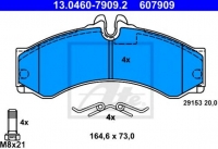 Колодки тормозные DB408-416