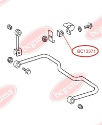 Подушка заднего стабилизатора MB Sprinter 901-903 (d=27)