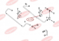 Подушка (втулка) заднего стабилизатора MB Sprinter/VW Crafter 06- (d=15mm)