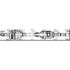 Полуось передняя 2.5dCi правый (с ABS) 01-