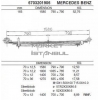 4-й лист рессоры задний 609-711 4.3t